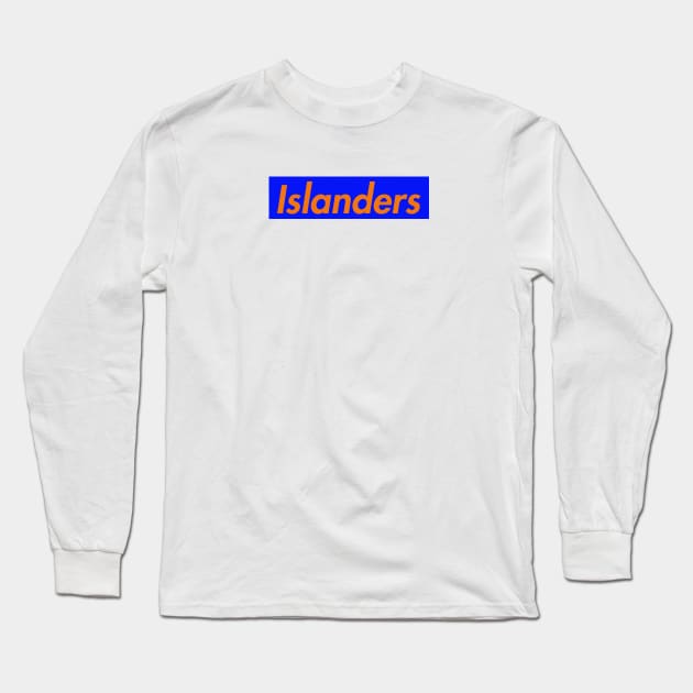 Islanders Supreme Style Shirt Long Sleeve T-Shirt by ny_islanders_fans